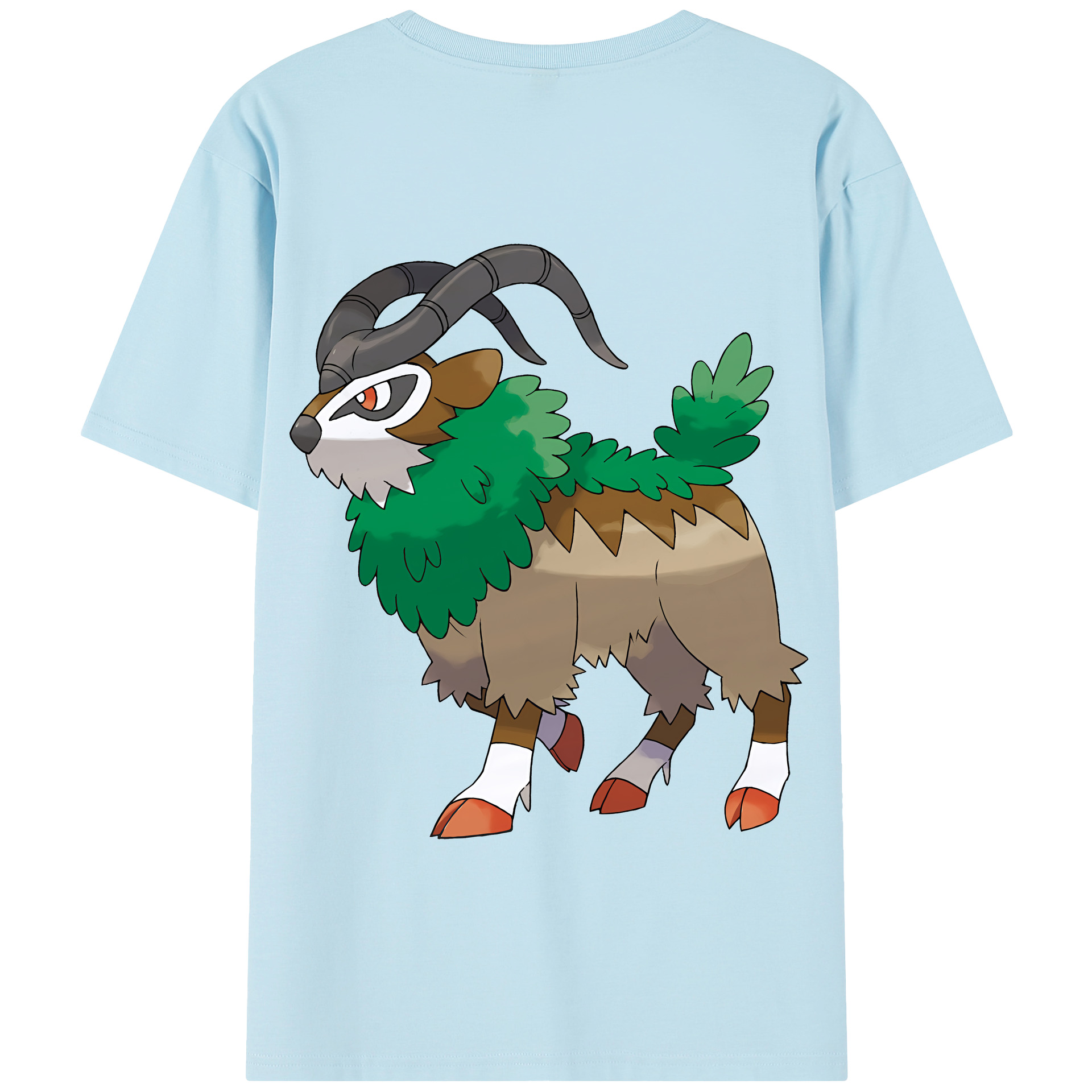 （画像用） ポケットモンスター Pokémon 綿100％半袖Tシャツ（背面プリント）